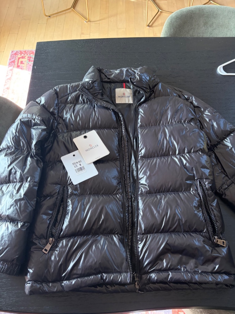 Women's Medium Moncler Puffer Jacket with Removable Hood